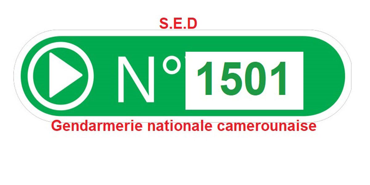 Le 1501 pour la dénonciation des gendarmes véreux au Cameroun.