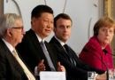 Nouvelles routes de la soie, Xi Jinnping, Macron et Angela Merkel