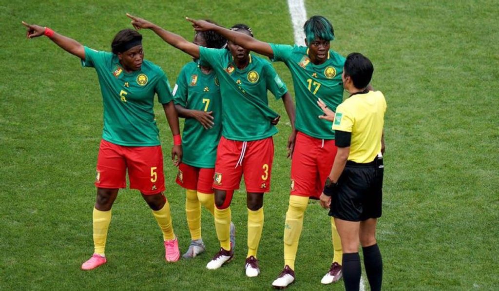 Mondial 2019 lionnes indomptables du Cameroun réclament la VAR