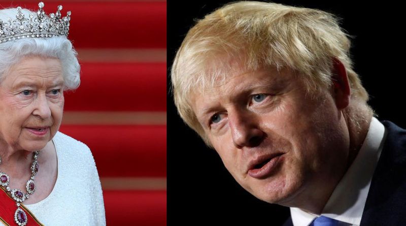 La reine d'Angleterre soutient Boris Johnson