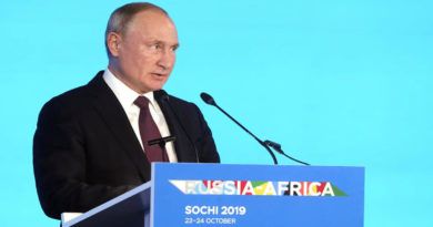 Sommet Russie - Afrique. Vladimir Poutine