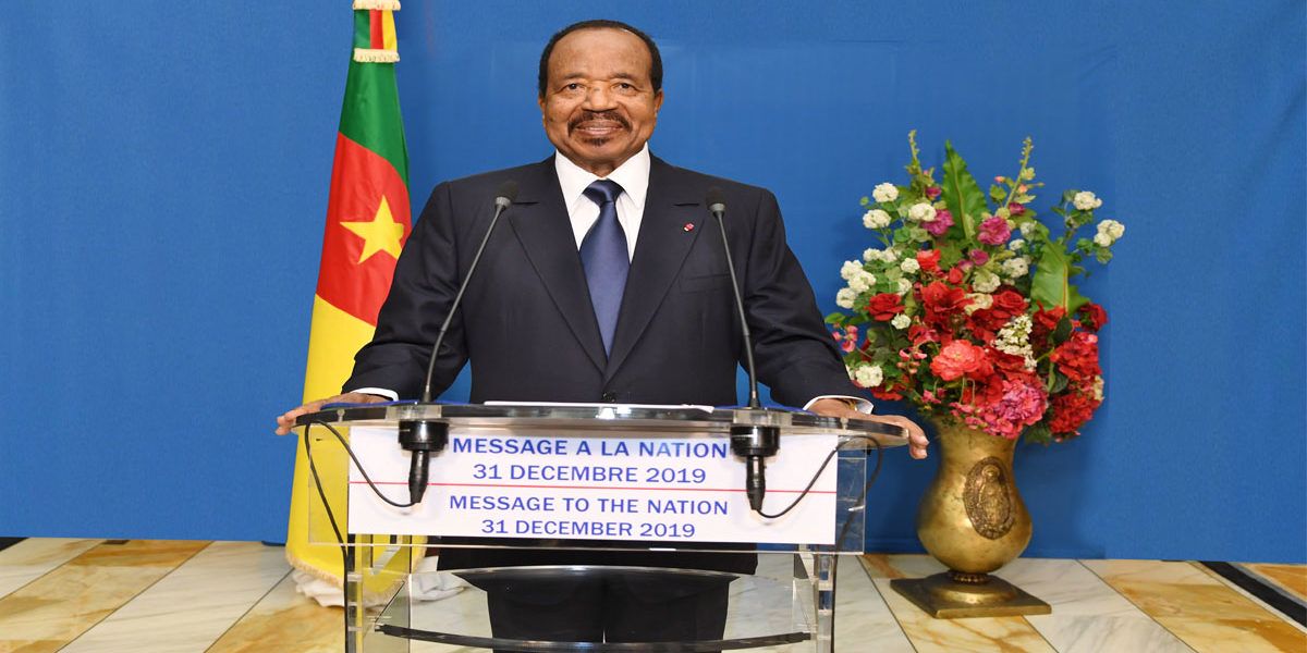 Président Paul Biya discours du 31 décembre 2019