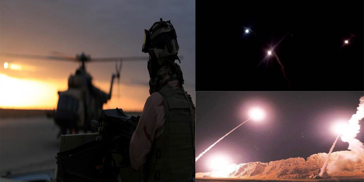 Drones et missiles iraniens, Américains et Iraniens sur le sol irakiens