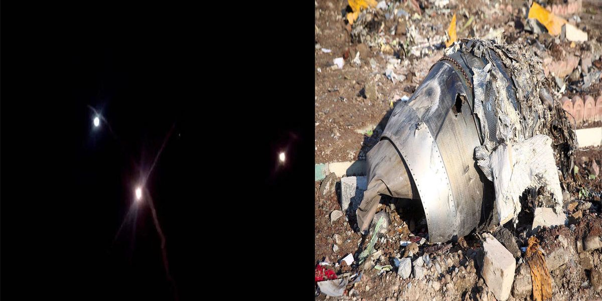 Crash en Iran, les débris de l'avion de Ukrainian Airlines
