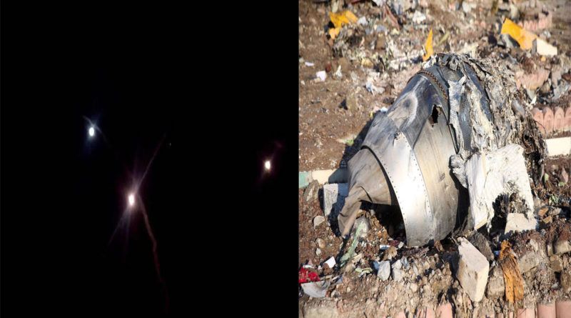 Crash en Iran, les débris de l'avion de Ukrainian Airlines