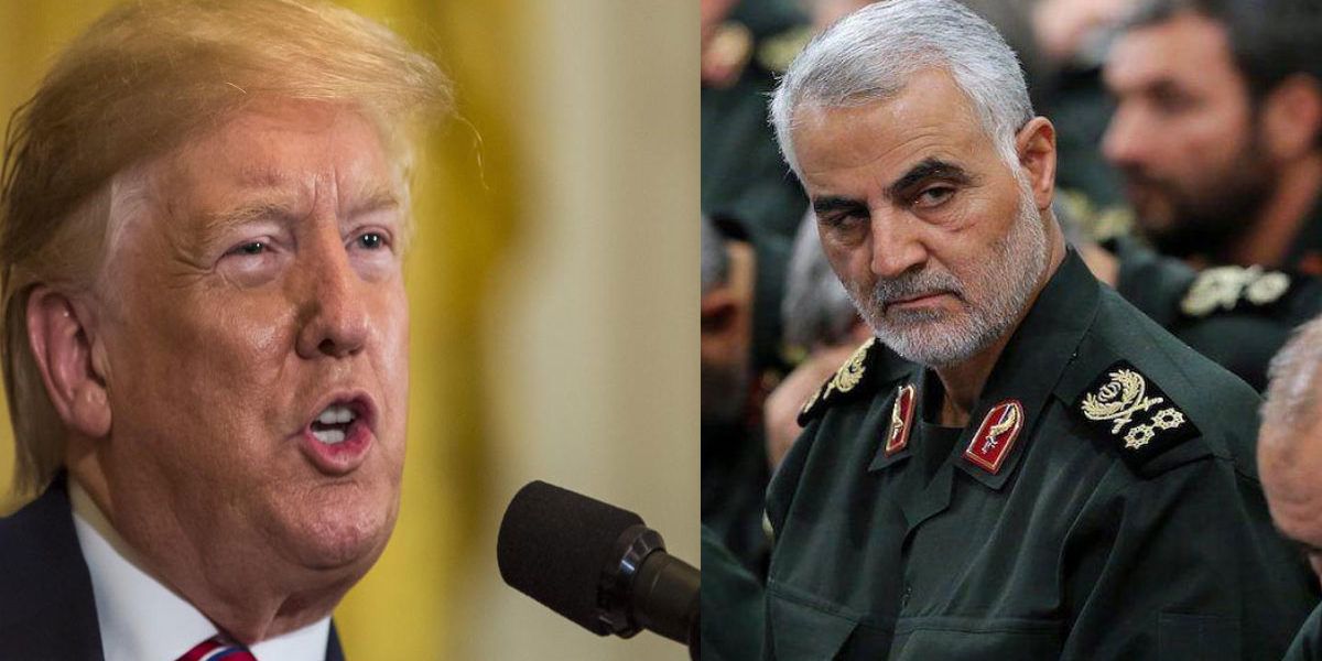 Iran - USA Donald Trump et Général Soleimani