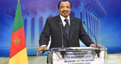 Paul Biya discours du 31 décembre 2020