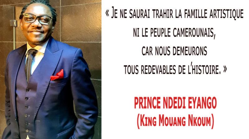 Prince Ndedi Eyango démissionne