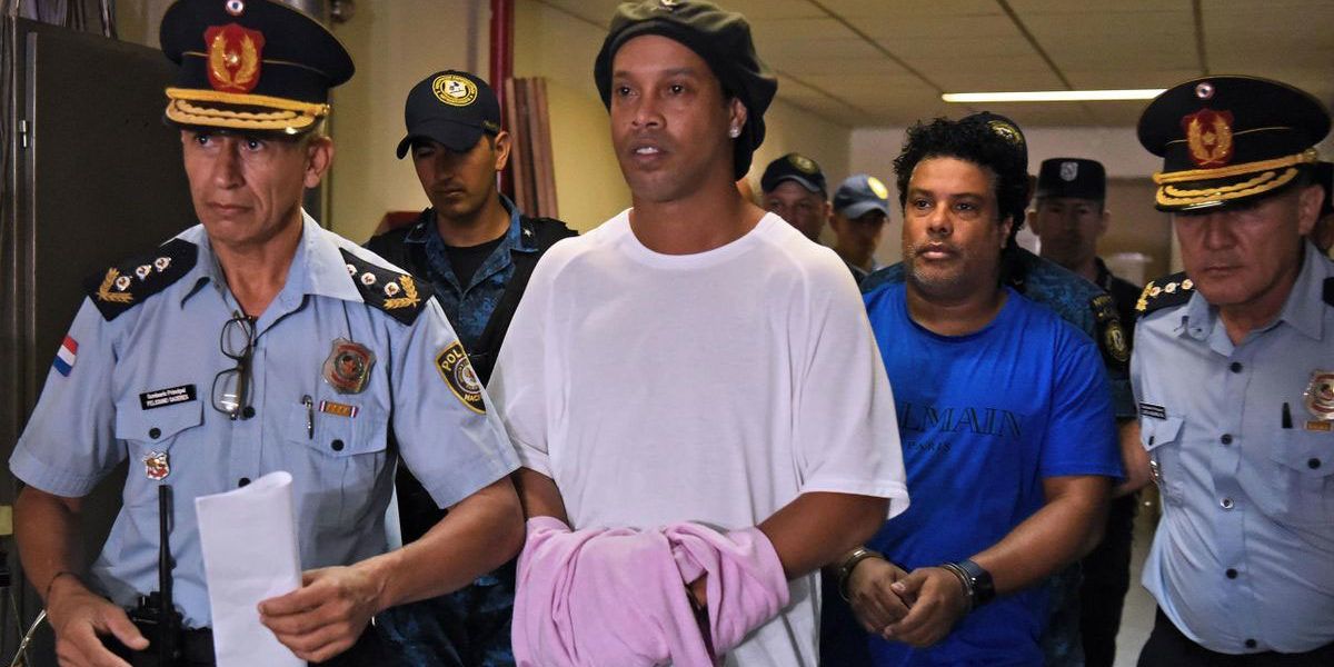 Ronaldinho au Paraguay en 2020