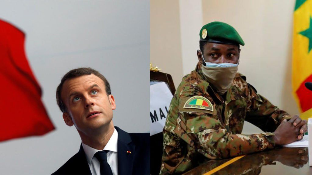 Emmanuel Macron face Assimi Goita territoire et peuple malien