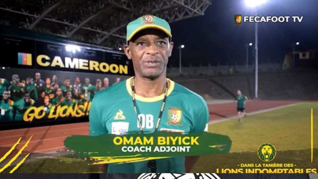 François Omam Biyick sélectionneur adjoint Lions indomptables du Cameroun
