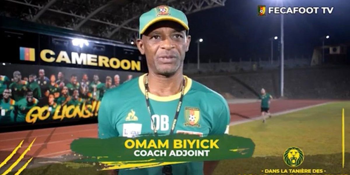 François Omam Biyick sélectionneur adjoint Lions indomptables du Cameroun