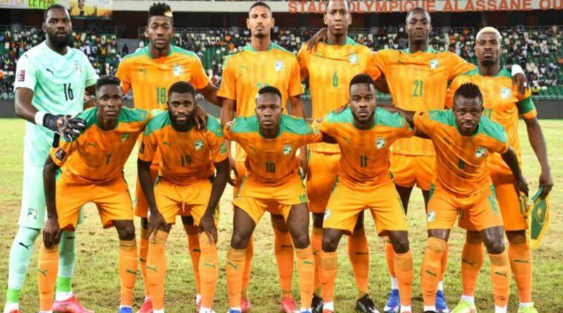 Onze equipe nationale Côte d'Ivoire Vs Egypte