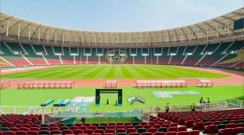 Stade Olembé le 3 janvier 2022 CAN Cameroun 2021