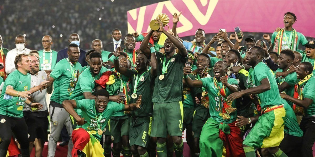 Les Lions de la Teranga champions d'Afrique Cameroun 2021