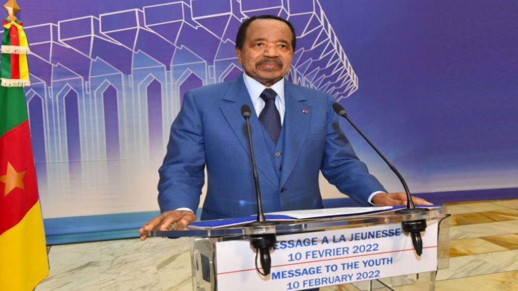 Discours Président Paul Biya jeunesse février 2022