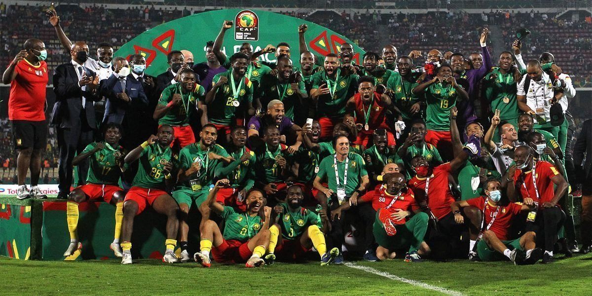L'équipe du Cameroun 3è de la CAN2021