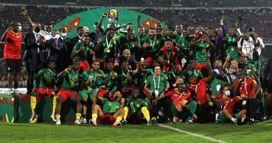 L'équipe du Cameroun 3è de la CAN2021