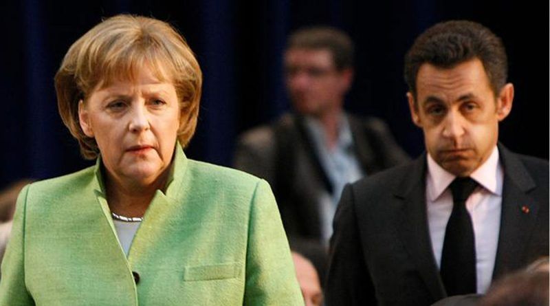 Angela Merkel et Nicolas Sarkozy