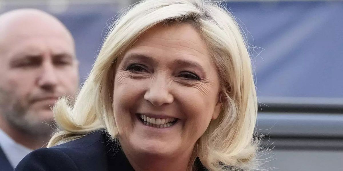 Marine Le Pen du rassemblement national