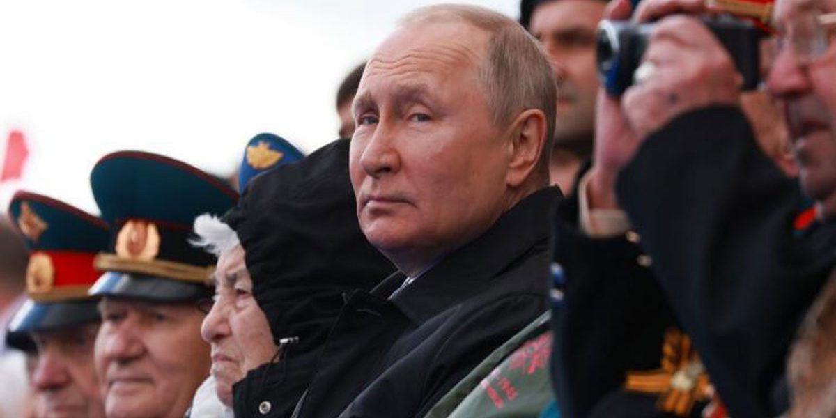 Résistance contre Occident Poutine et la Russie en symbole