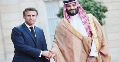 Emmanuel Macron et Mohammed Ben Salman