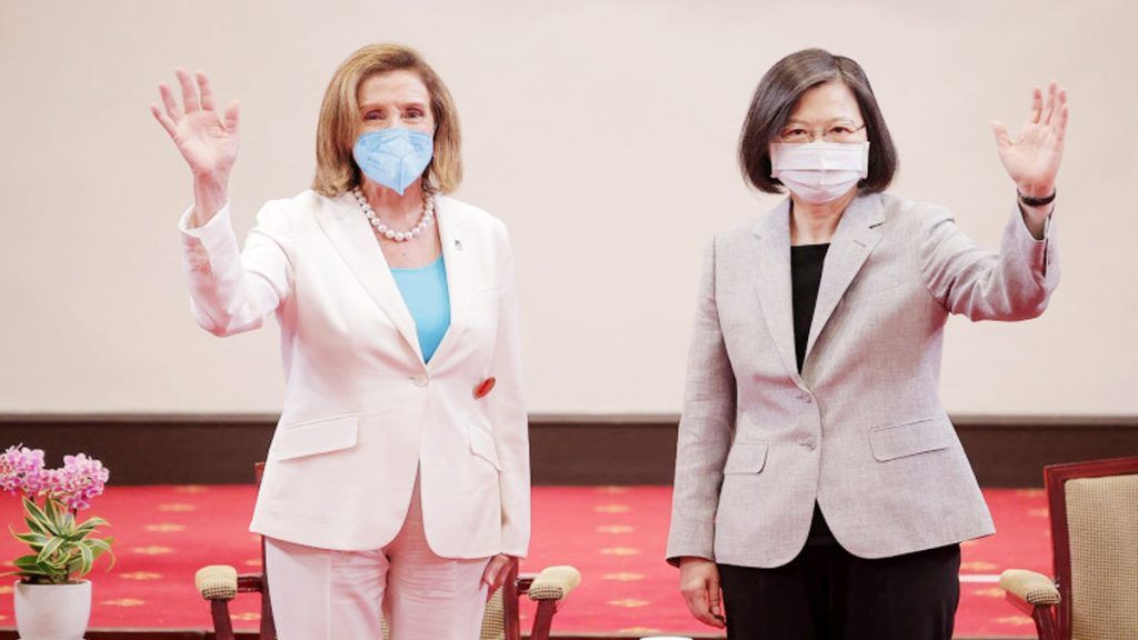 Guerres par procuration Nancy Pelosi en Taïwan contre la Chine