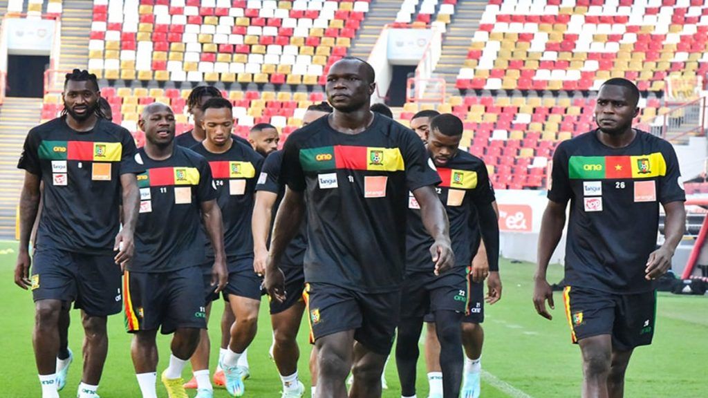 Equipe du Cameroun Coupe du Monde 2022.