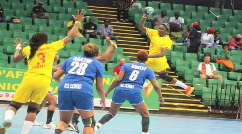 Handball les Lionnes indomptables CAN Sénégal 2022