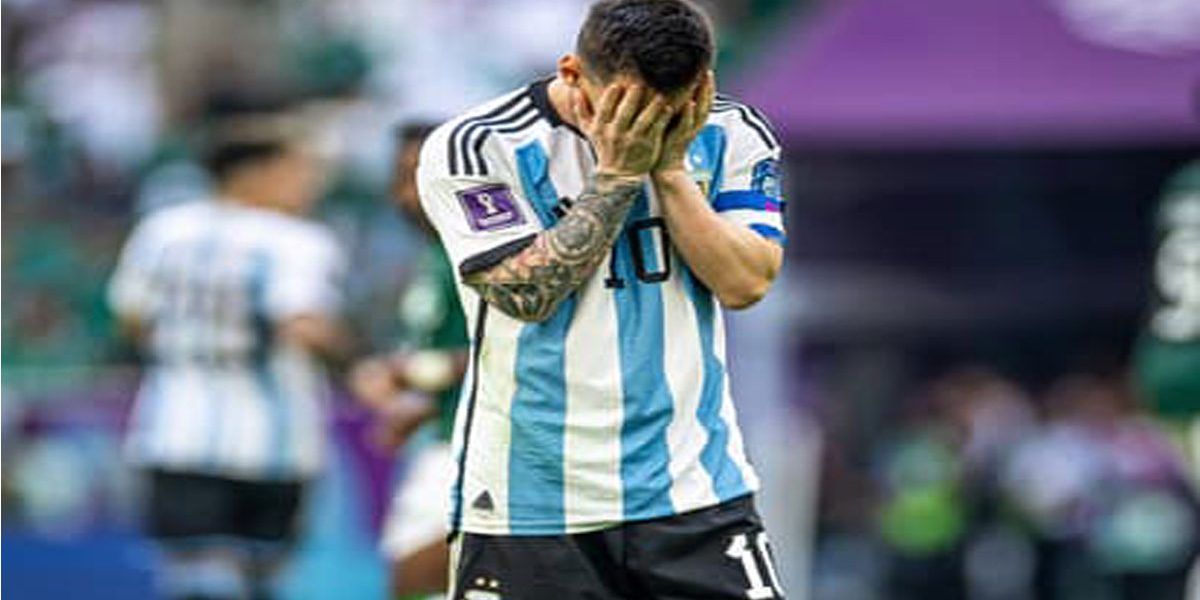 Lionel Messi Argentine perd devant Arabie saoudite Qatar 2022