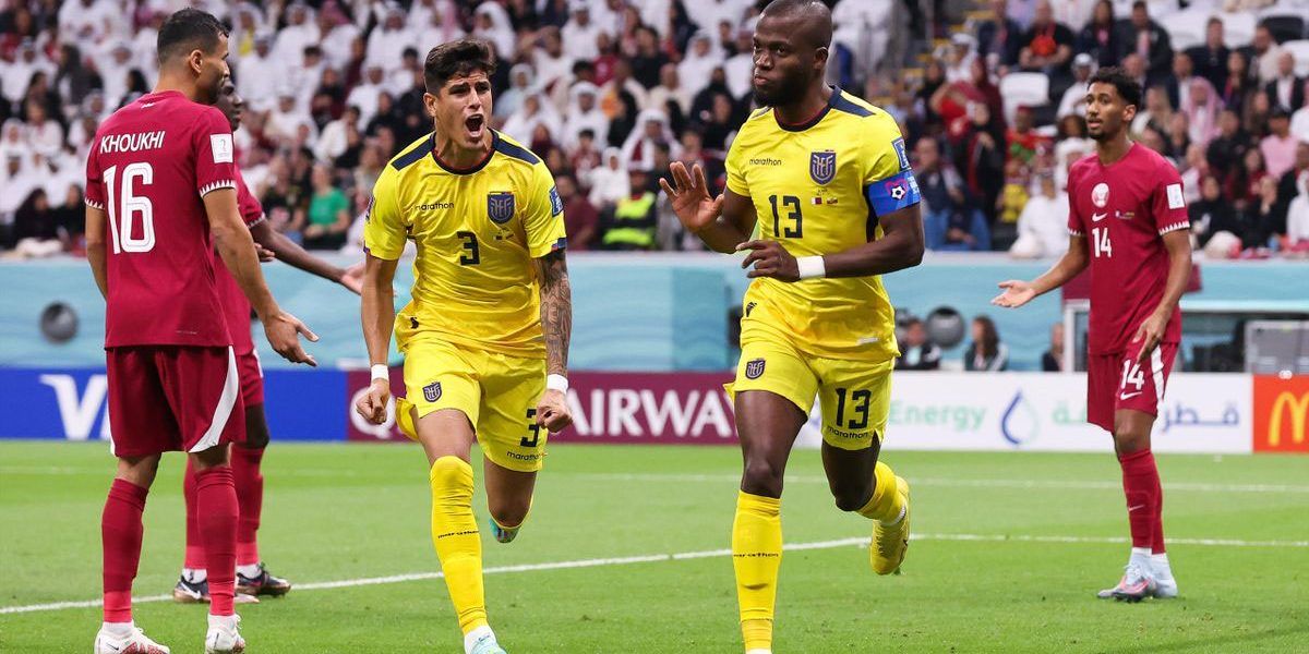 Qatar vs Equateur Enner Valencia Coupe du monde 2022