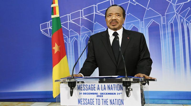 Président Paul Biya message du 31 décembre 2022