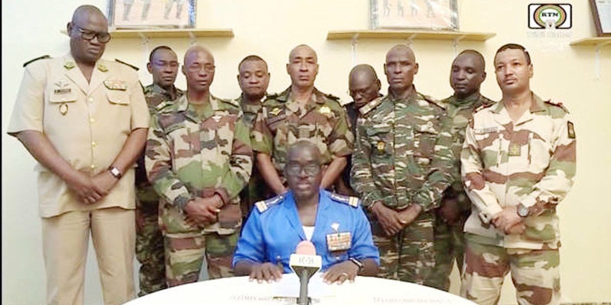 Général Abdourahamane Tiani et Militaires Niger coup d'Etat contre Mohamed Bazoum