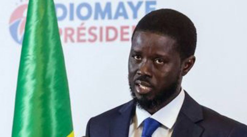 Bassirou Diomaye Faye Président du Sénégal
